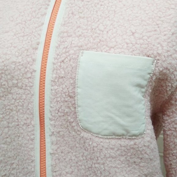 🛍️B1G1F🛍️ NWT Kids' Sherpa Zip-Up Jacket - Cat & Jack - XL - Picture 2 of 6